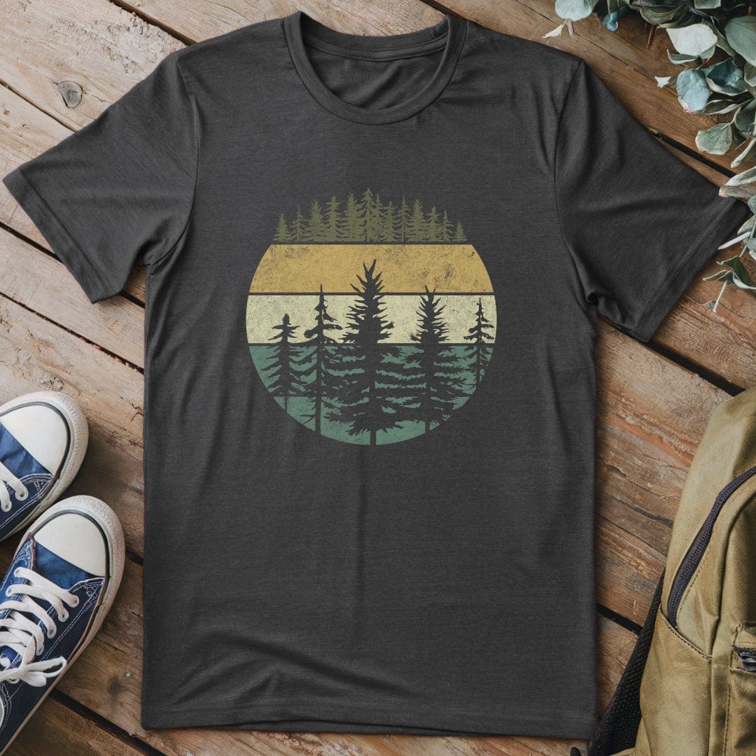 T-Shirt Dark Heather / S Forest Layers T-Shirt
