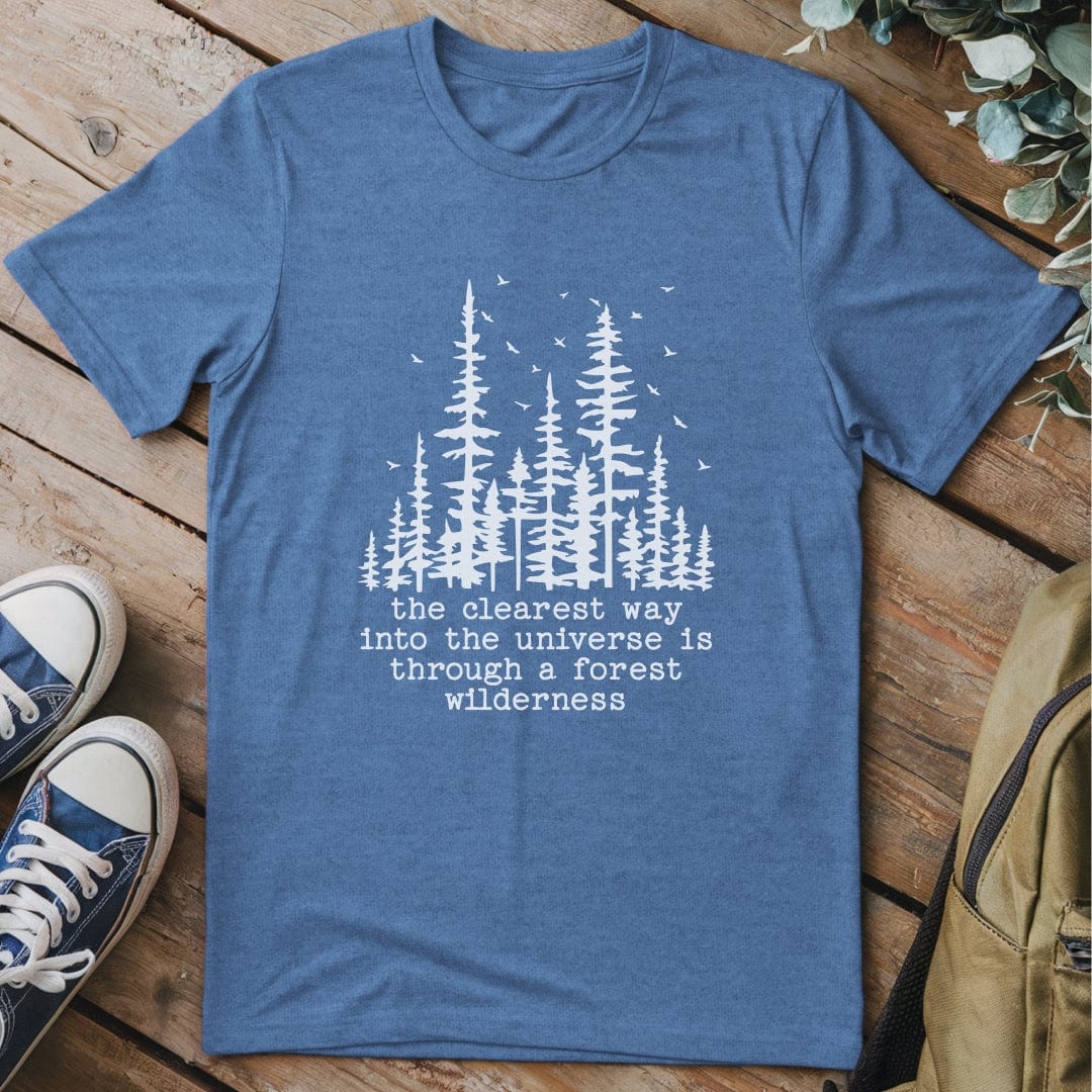 T-Shirt Heather Indigo / S The Clearest Way T-Shirt
