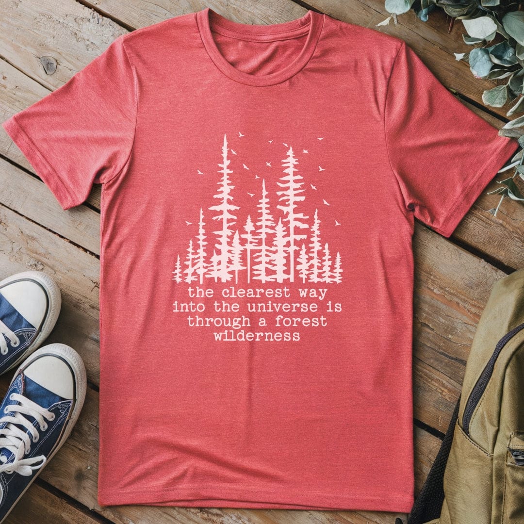 T-Shirt Heather Red / S The Clearest Way T-Shirt