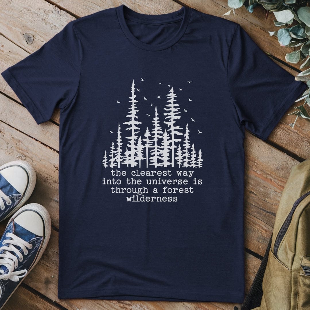 T-Shirt Navy / S The Clearest Way T-Shirt
