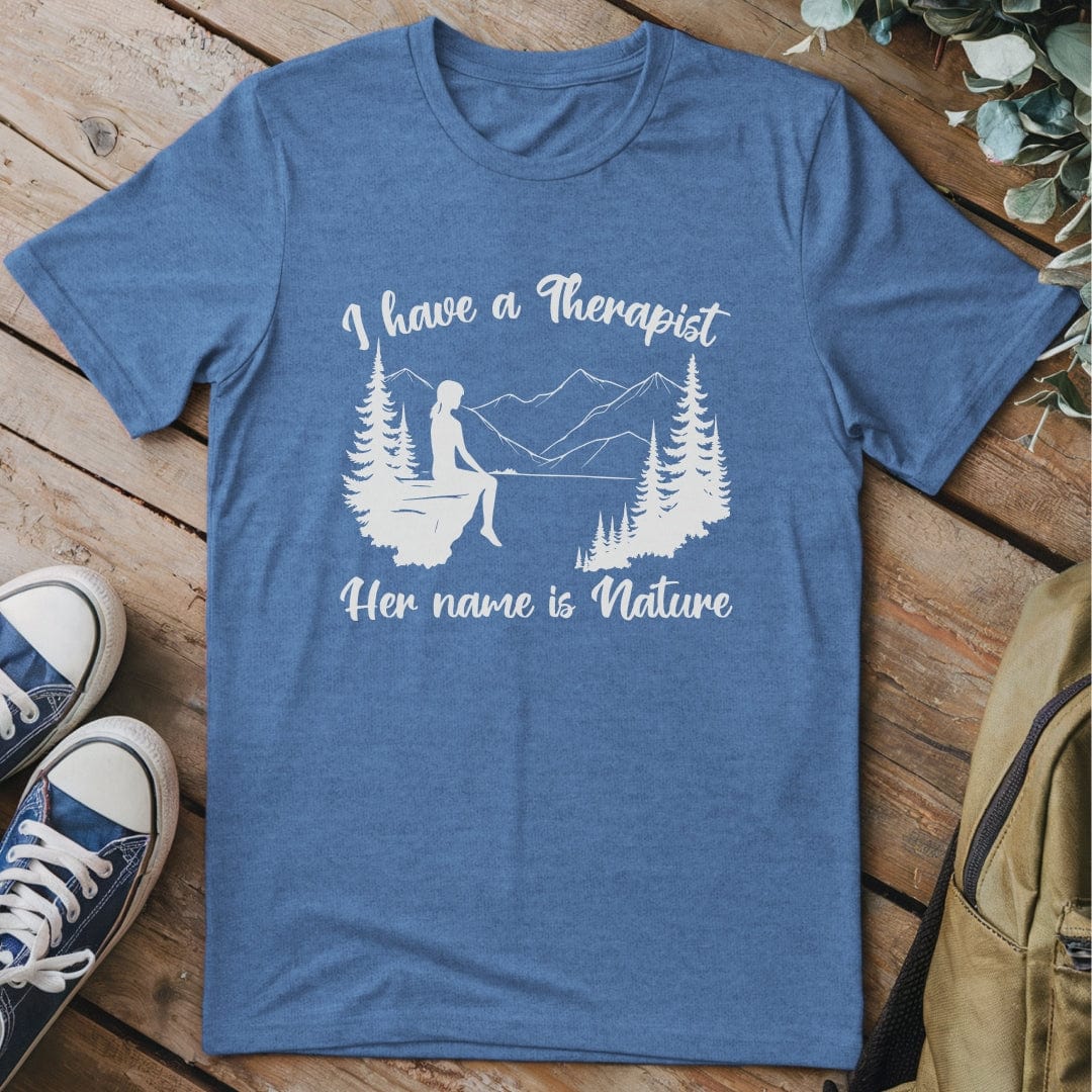 T-Shirt Heather Indigo / S Wilderness Therapy T-Shirt