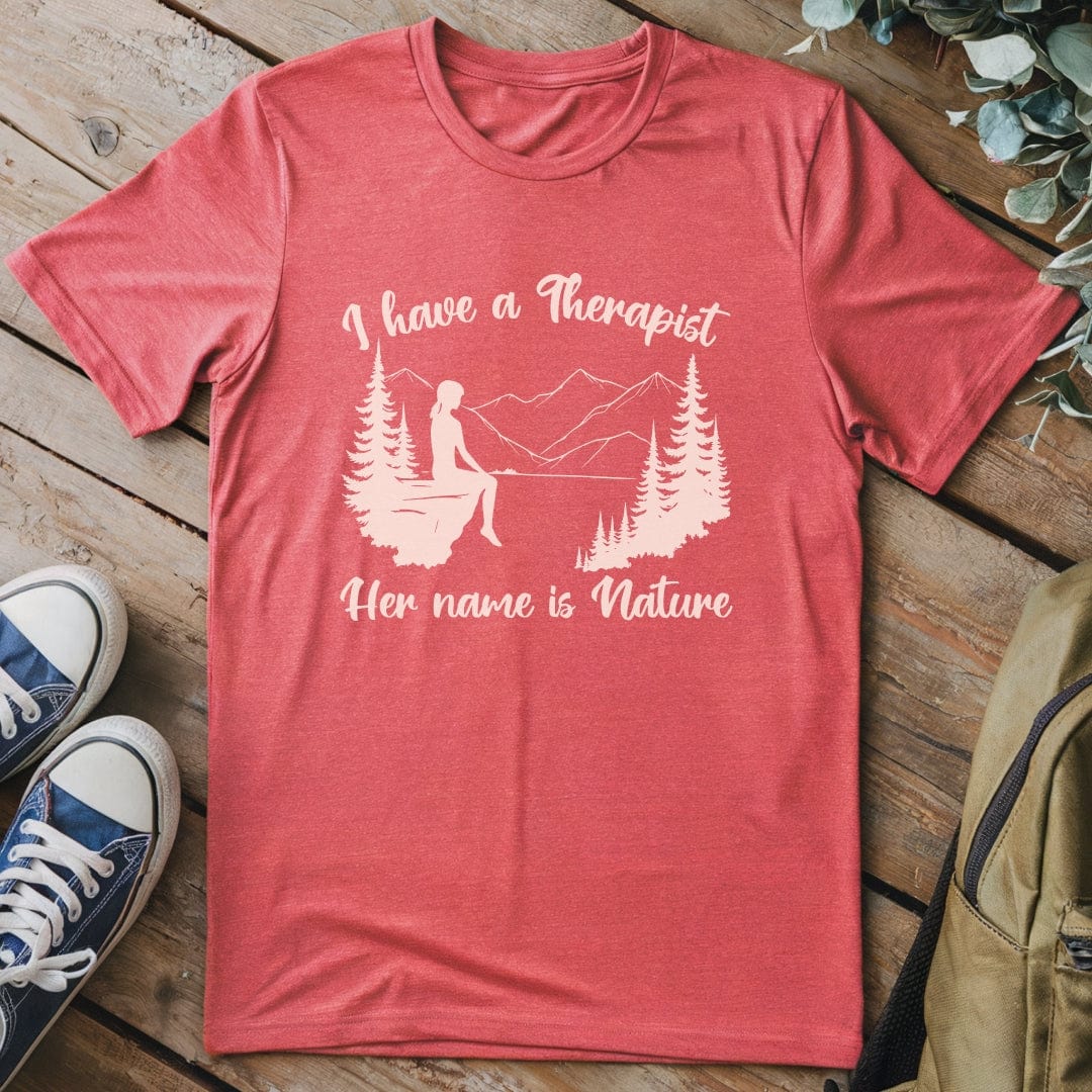 T-Shirt Heather Red / S Wilderness Therapy T-Shirt
