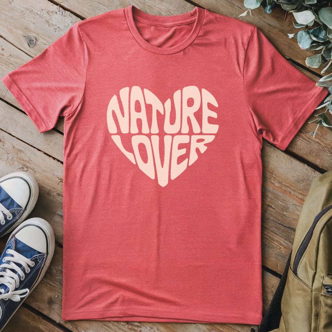 T-Shirt Heather Red / S Nature Lover T-Shirt