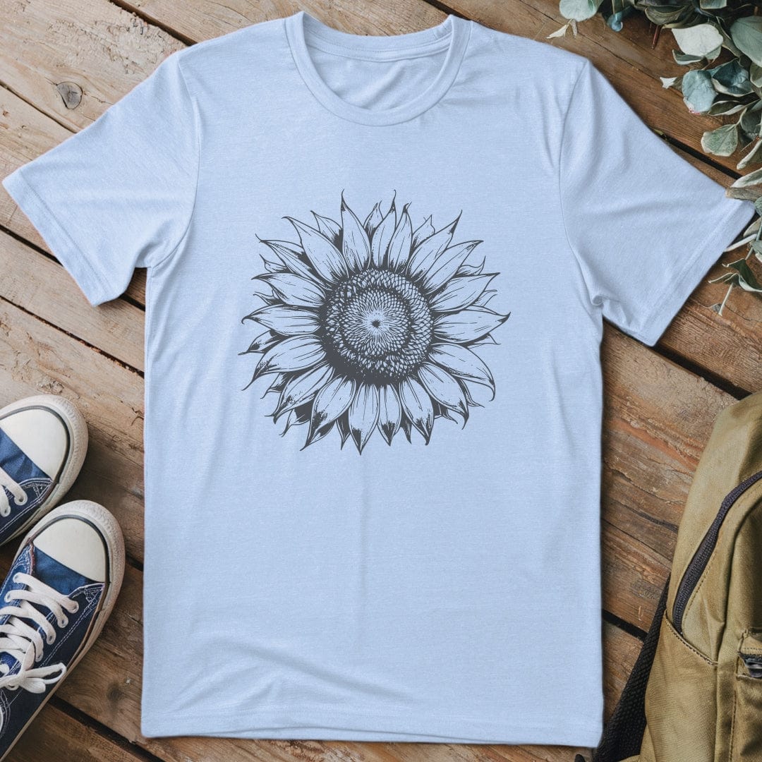 T-Shirt Light Blue / S Sunflower T-Shirt