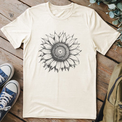 T-Shirt Natural / S Sunflower T-Shirt