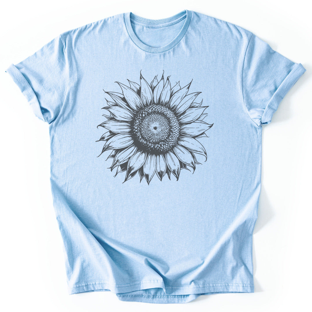 T-Shirt Light Blue / S Sunflower T-Shirt