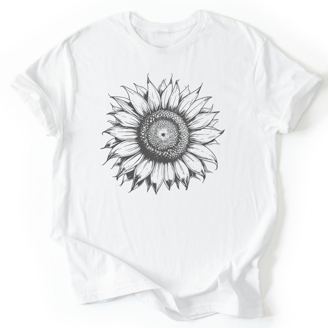 T-Shirt White / S Sunflower T-Shirt