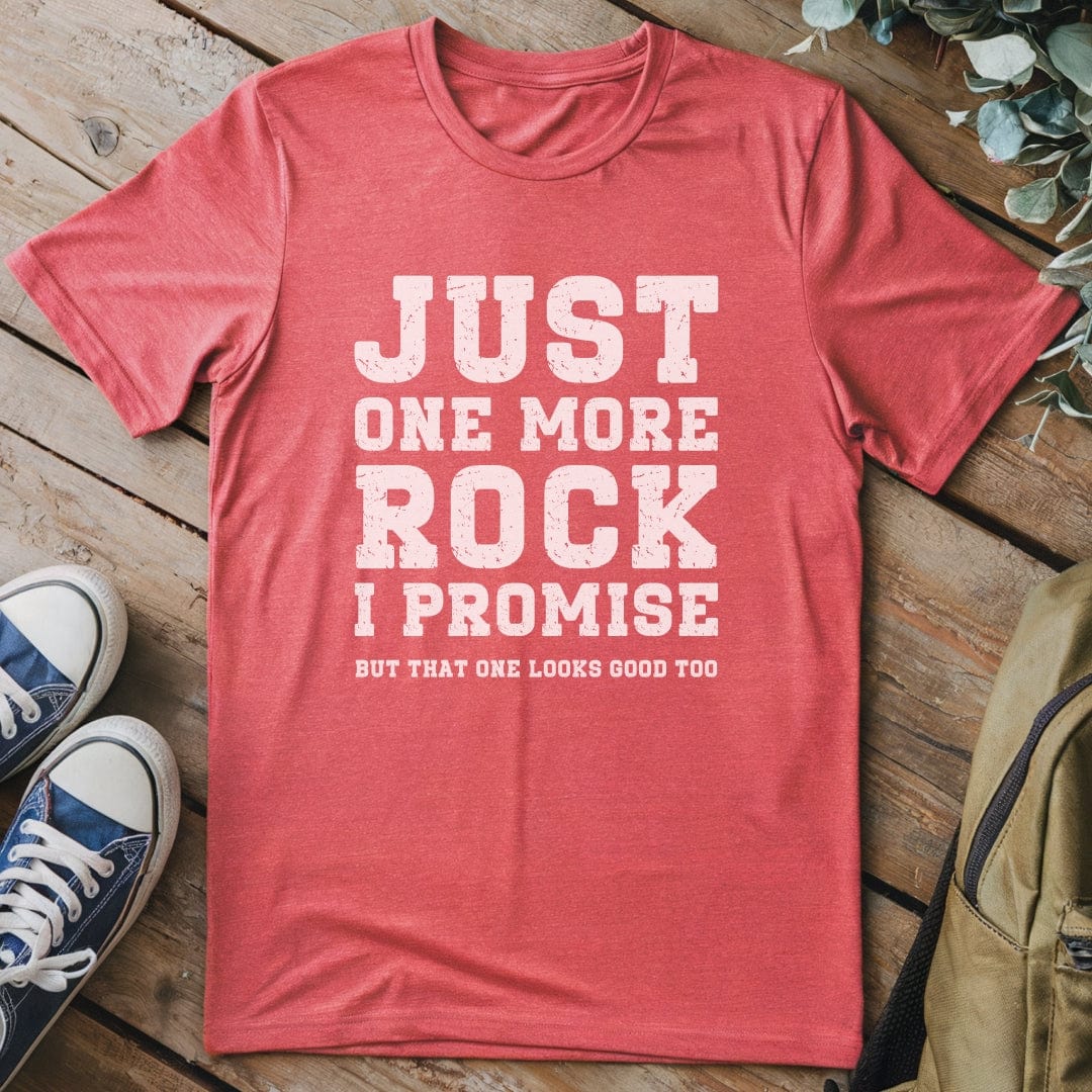 T-Shirt Heather Red / S Just One More Rock T-Shirt