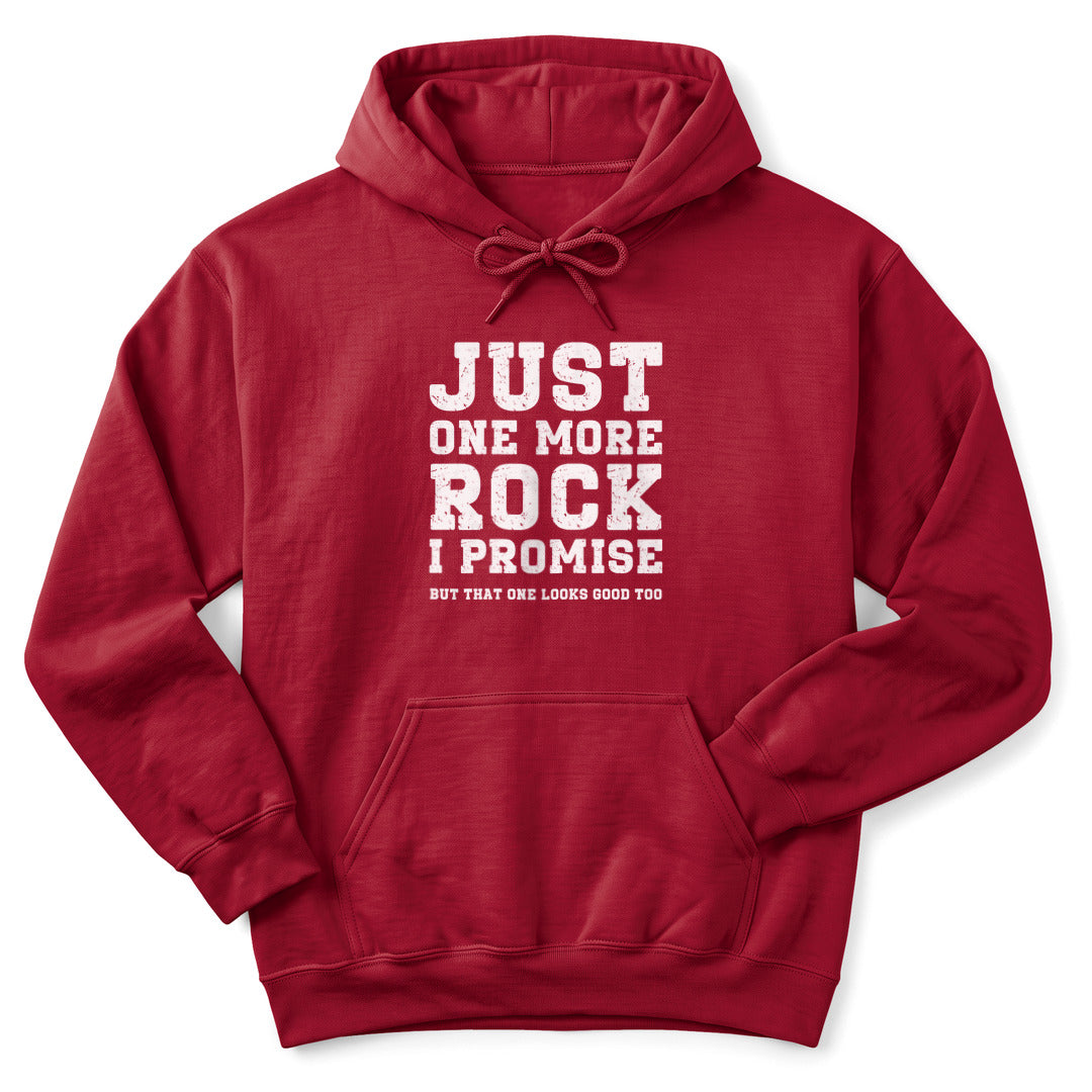 Hoodie Cardinal Red / S Just One More Rock Hoodie