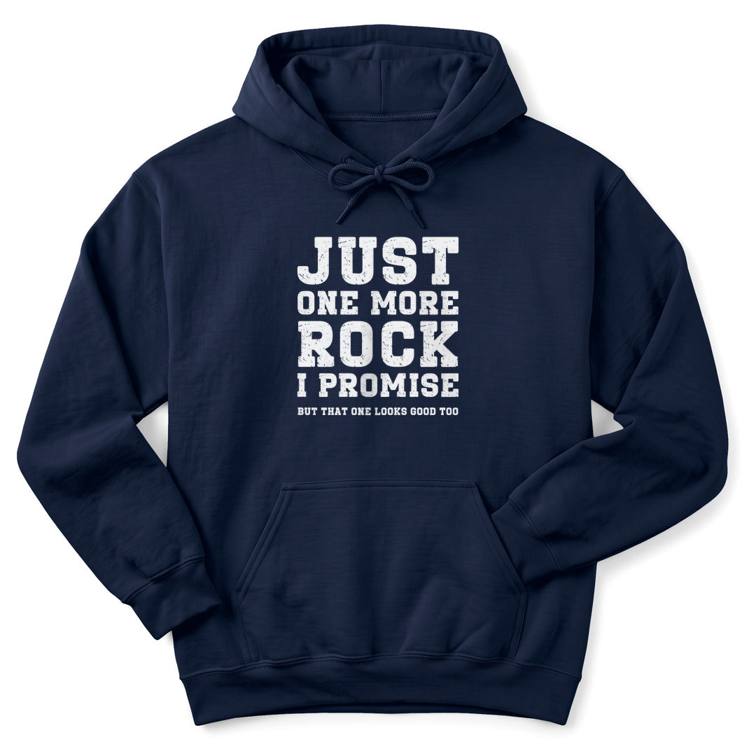 Hoodie Navy / S Just One More Rock Hoodie