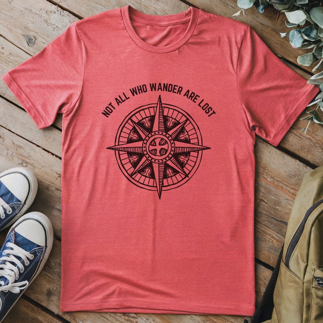 T-Shirt Heather Red / S Compass of the Wild T-Shirt