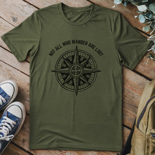 T-Shirt Military Green / S Compass of the Wild T-Shirt