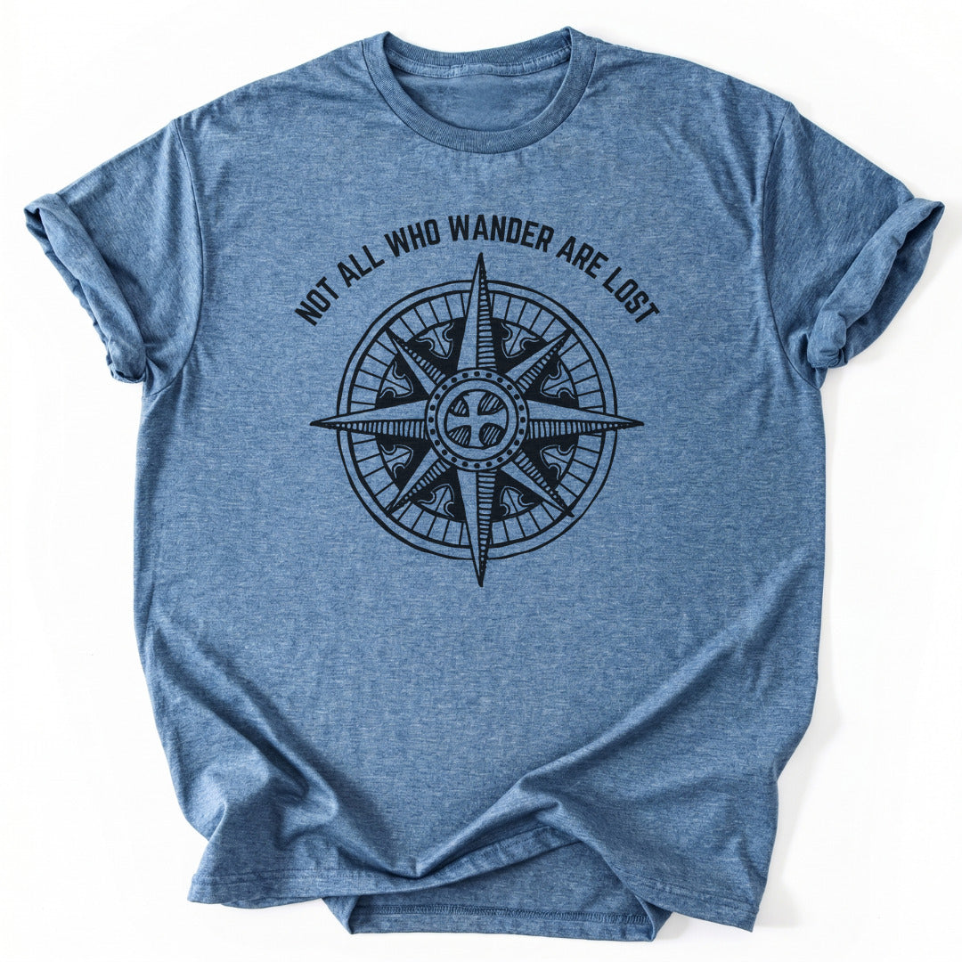 T-Shirt Heather Indigo / S Compass of the Wild T-Shirt