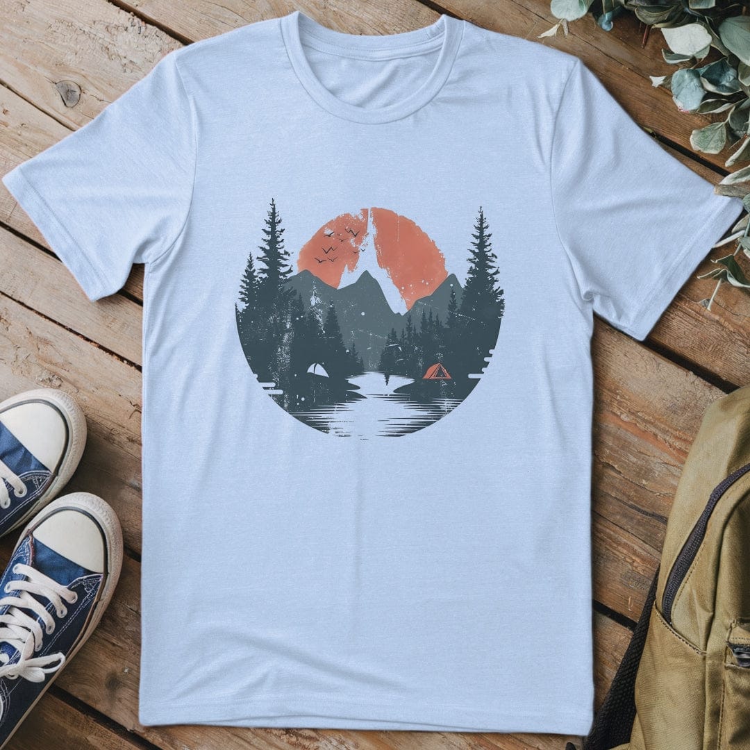 T-Shirt Light Blue / S Forest Whispers T-Shirt
