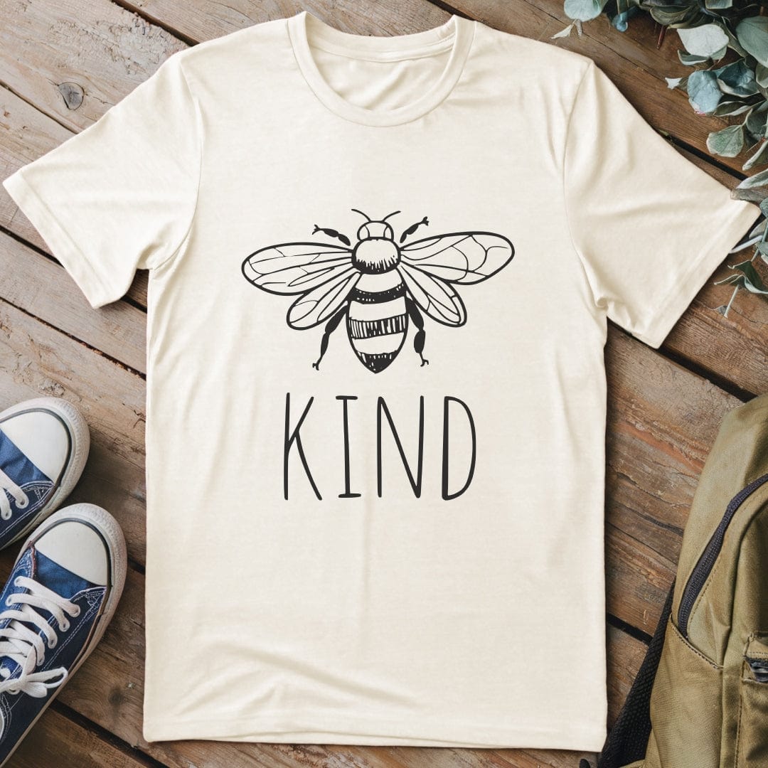 T-Shirt Natural / S Bee Kind T-Shirt