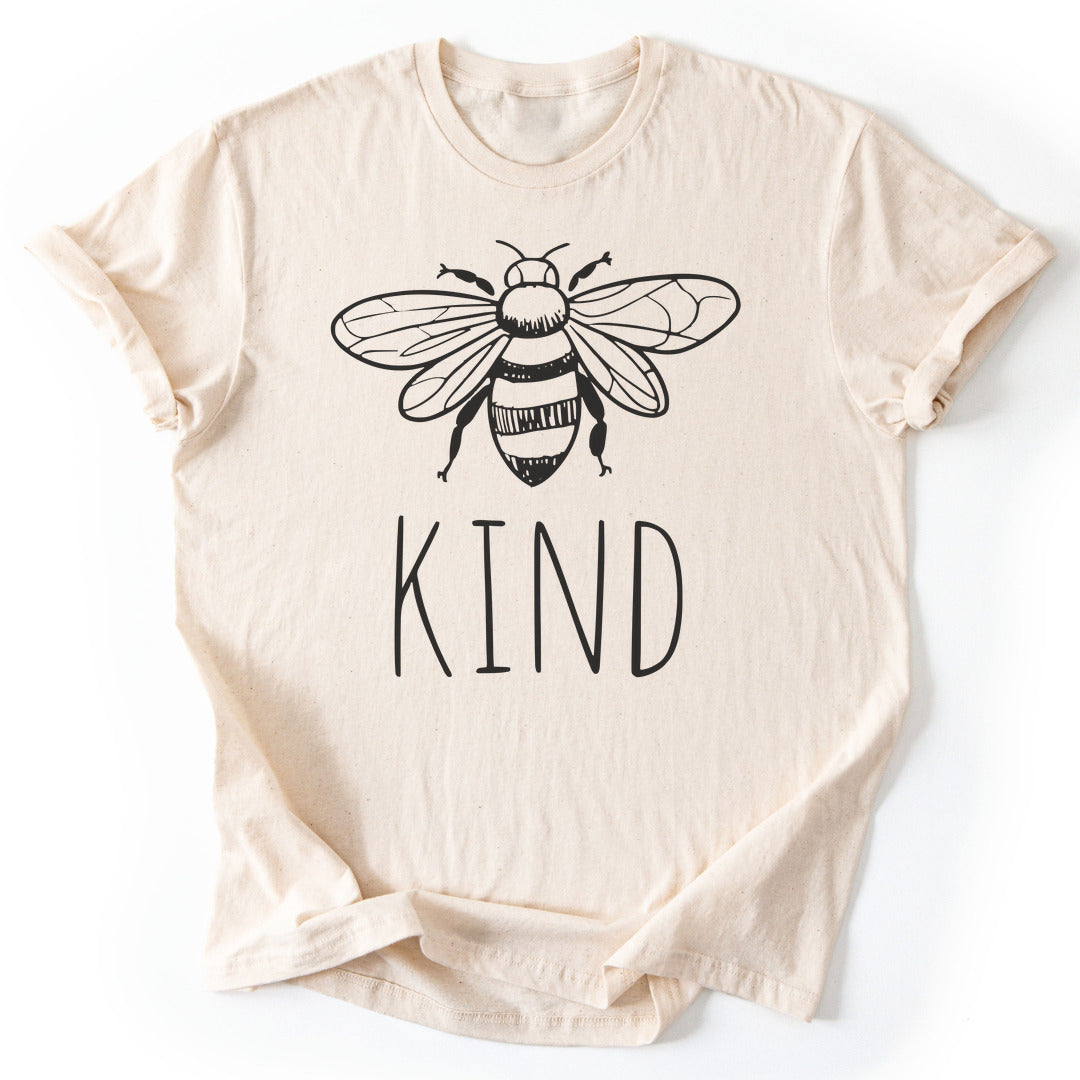 T-Shirt Natural / S Bee Kind T-Shirt