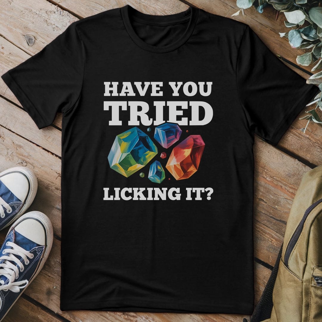 T-Shirt Black / S Have You Tried - Rock Lover T-Shirt
