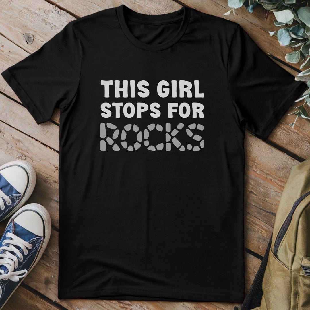 T-Shirt Black / S This Girl - Rock Lover T-Shirt
