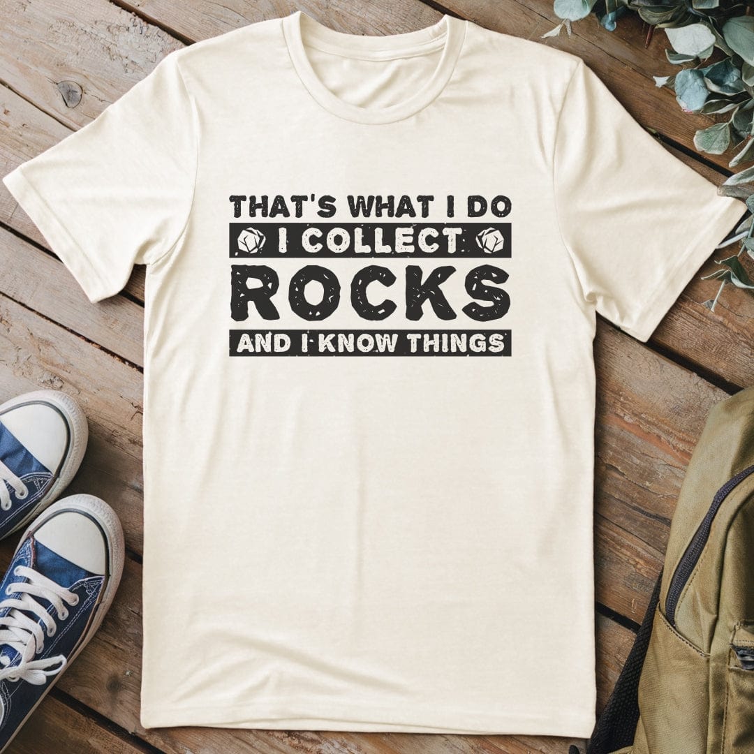 T-Shirt Natural / S Rock Collector T-Shirt