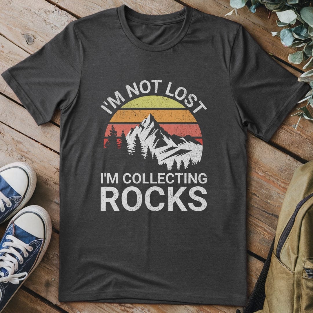 T-Shirt Dark Heather / S Not Lost - Rock Lover T-Shirt