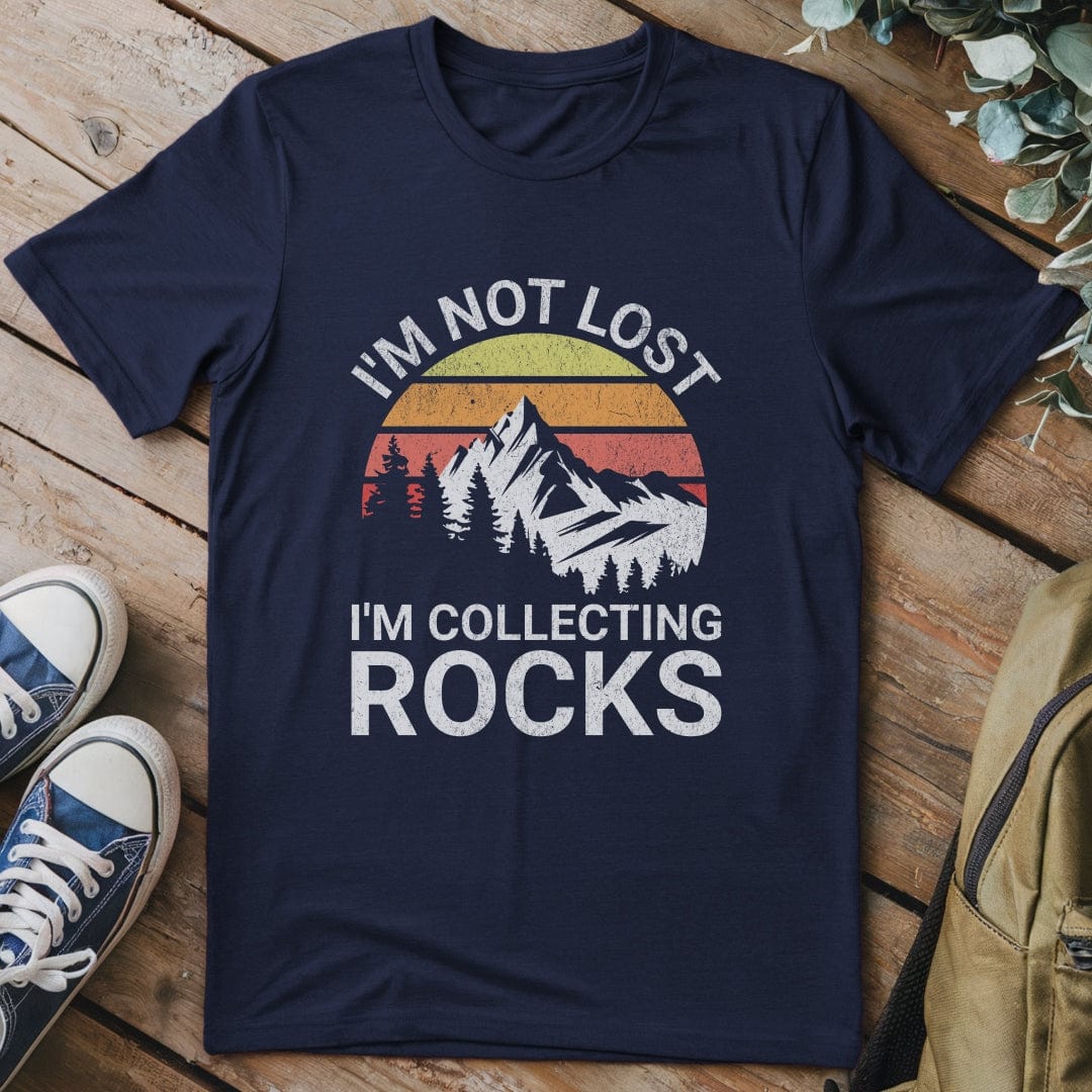 T-Shirt Navy / S Not Lost - Rock Lover T-Shirt
