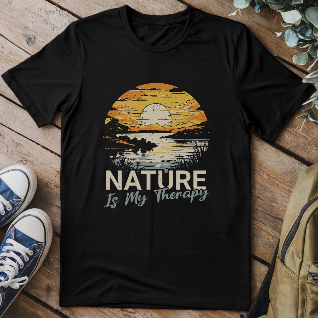 T-Shirt Black / S Golden Hour Escape T-Shirt