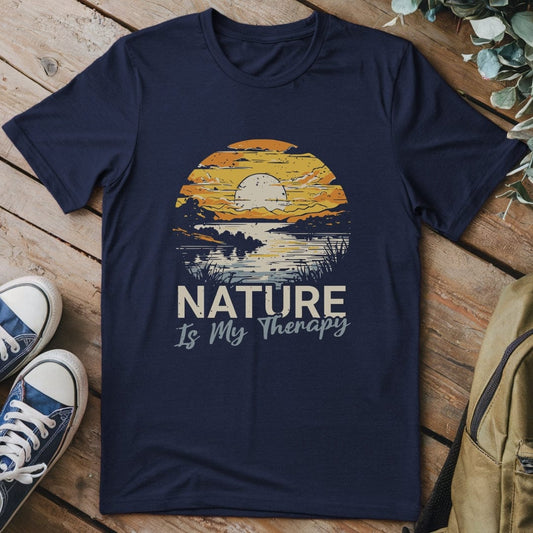 T-Shirt Navy / S Golden Hour Escape T-Shirt