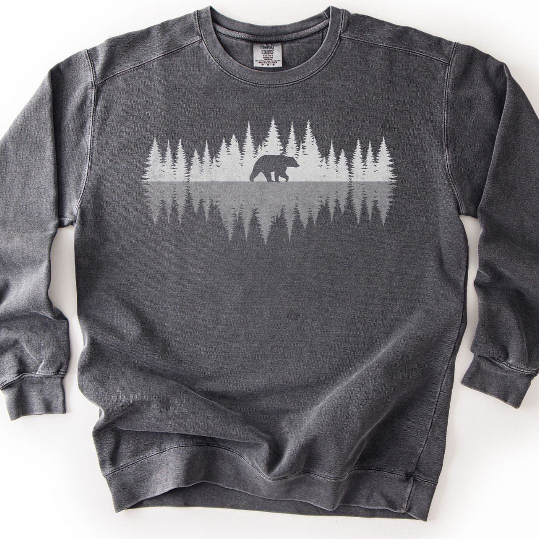Reflections of the Forest Premium Sweatshirt - Pepper