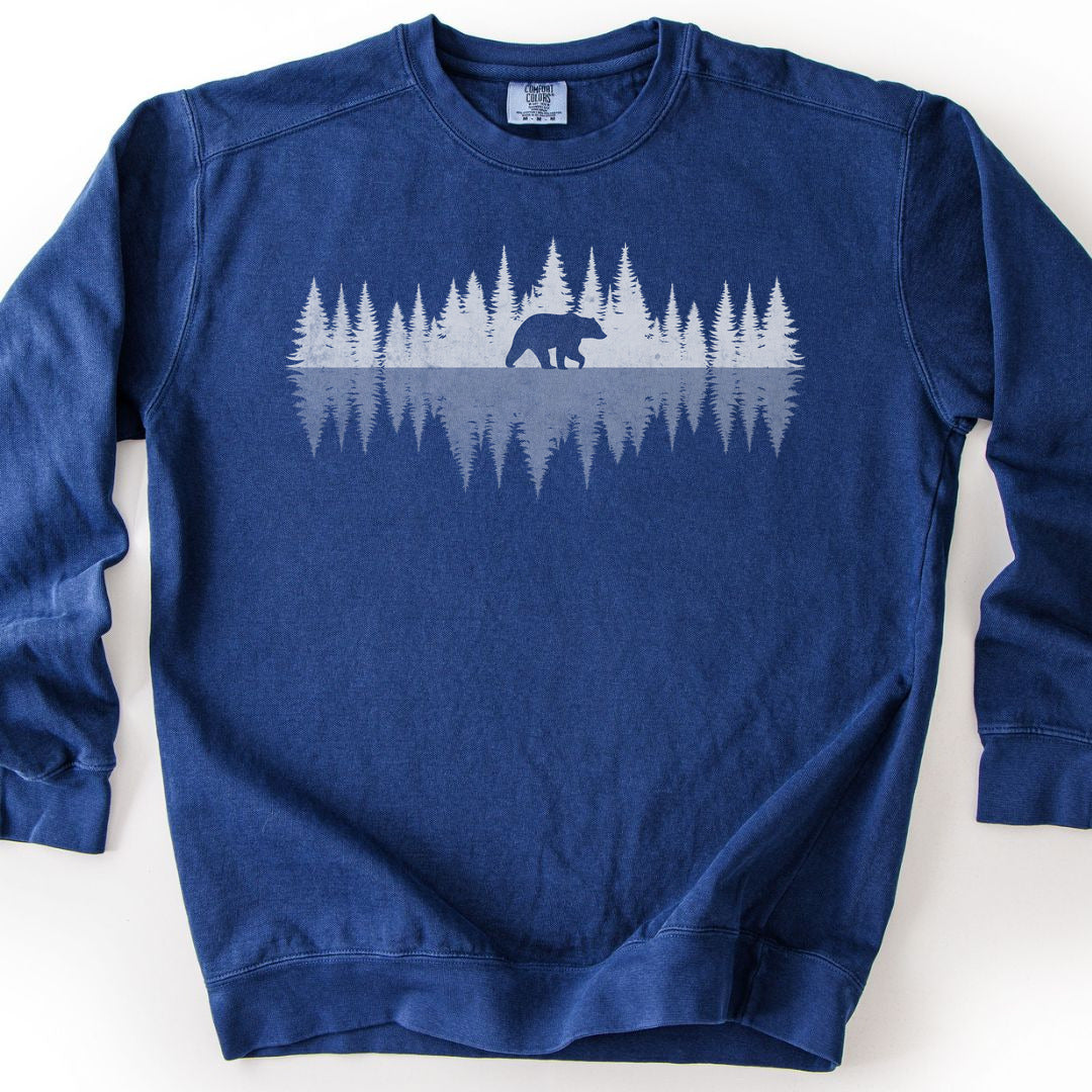 Reflections of the Forest Premium Sweatshirt - True Navy