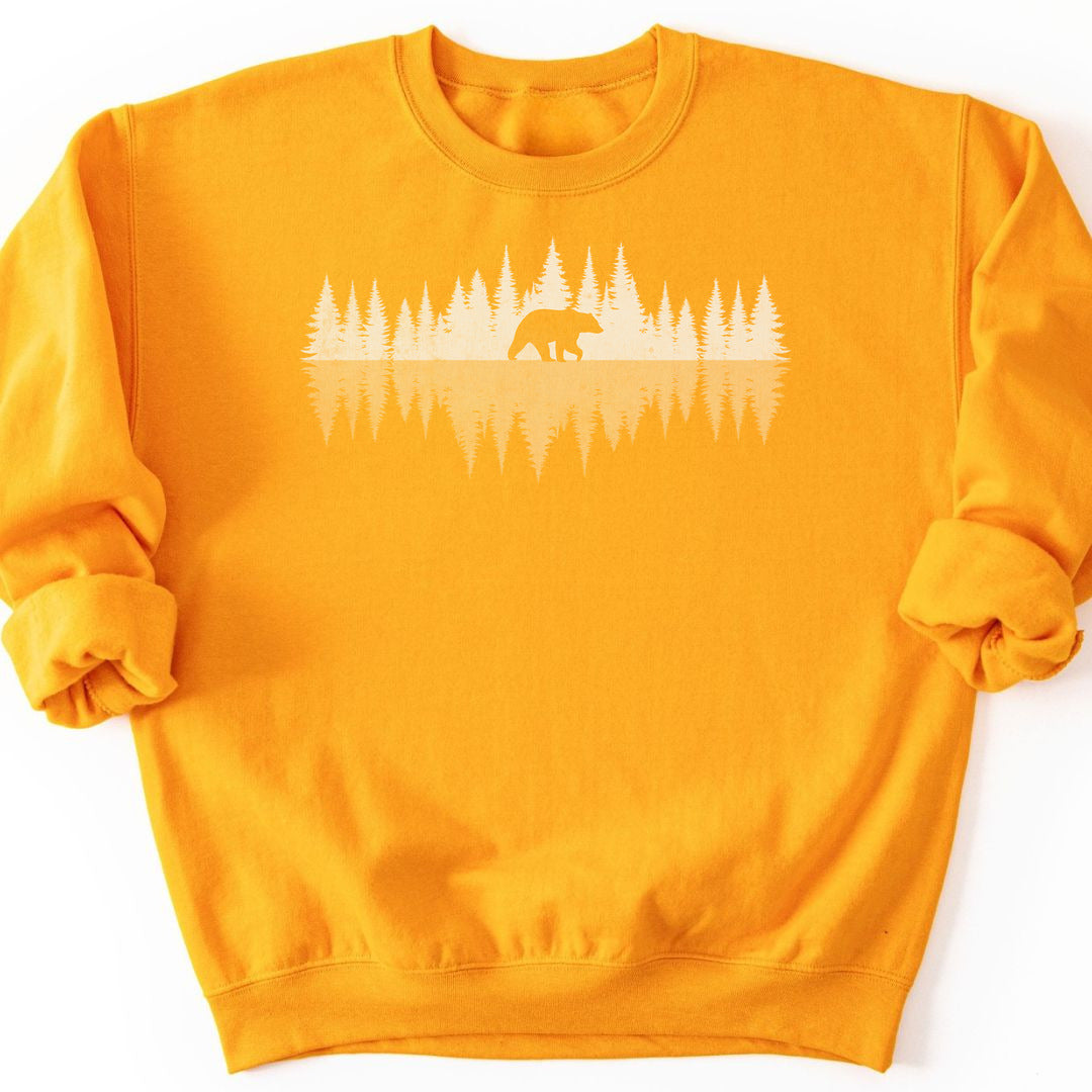 Reflections of the Forest Sweatshirt - Gold