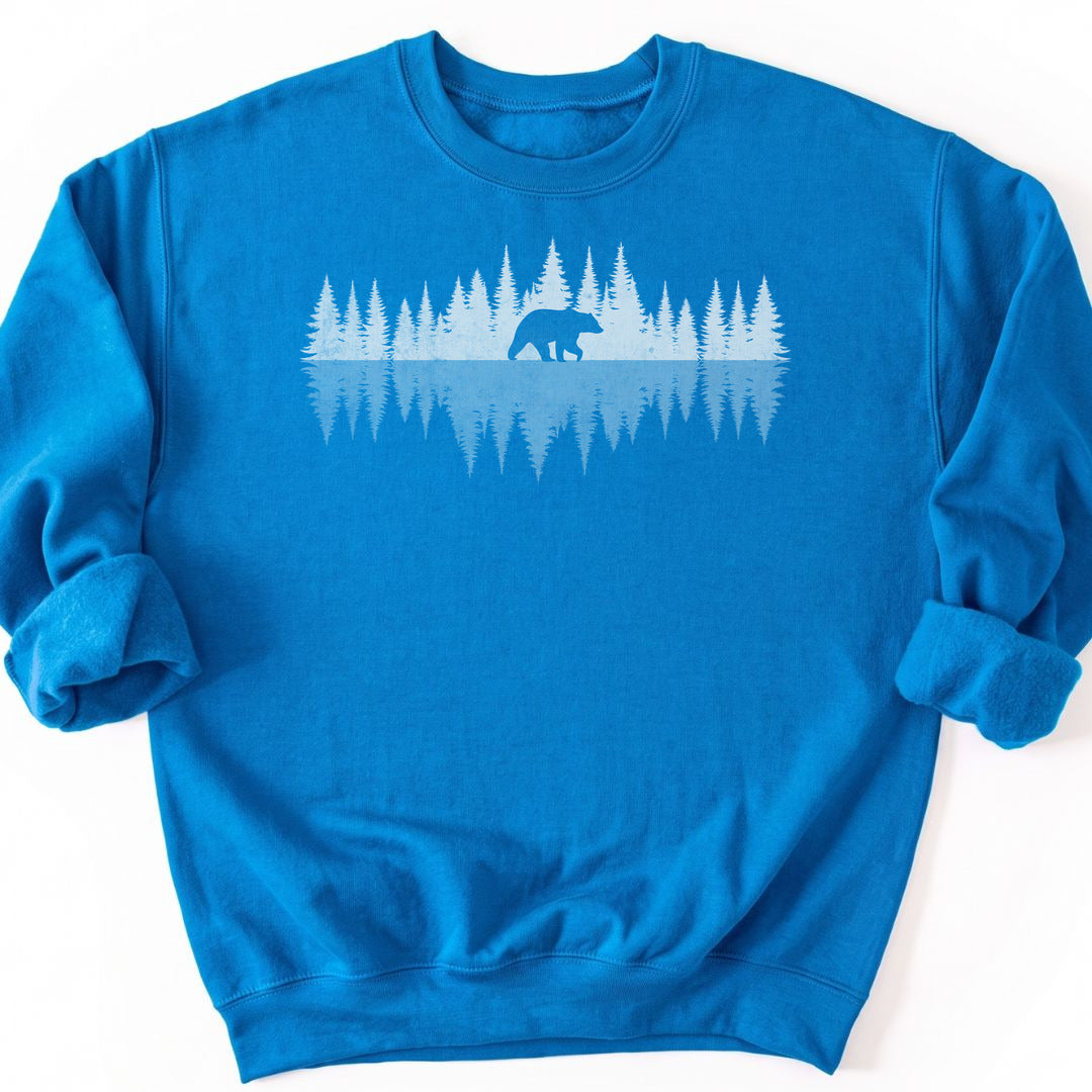 Reflections of the Forest Sweatshirt - Sapphire