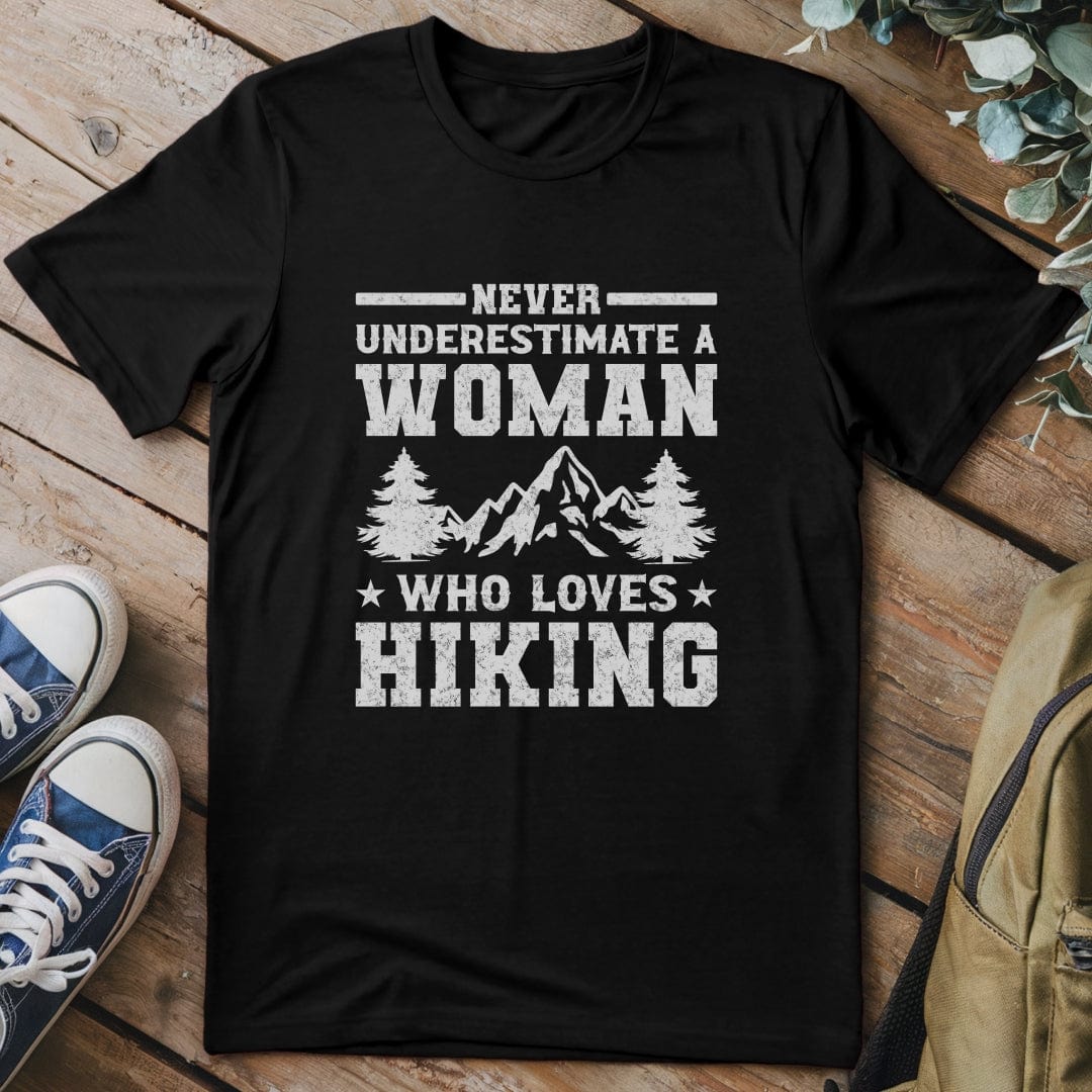 T-Shirt Black / S Never Underestimate A Woman T-Shirt