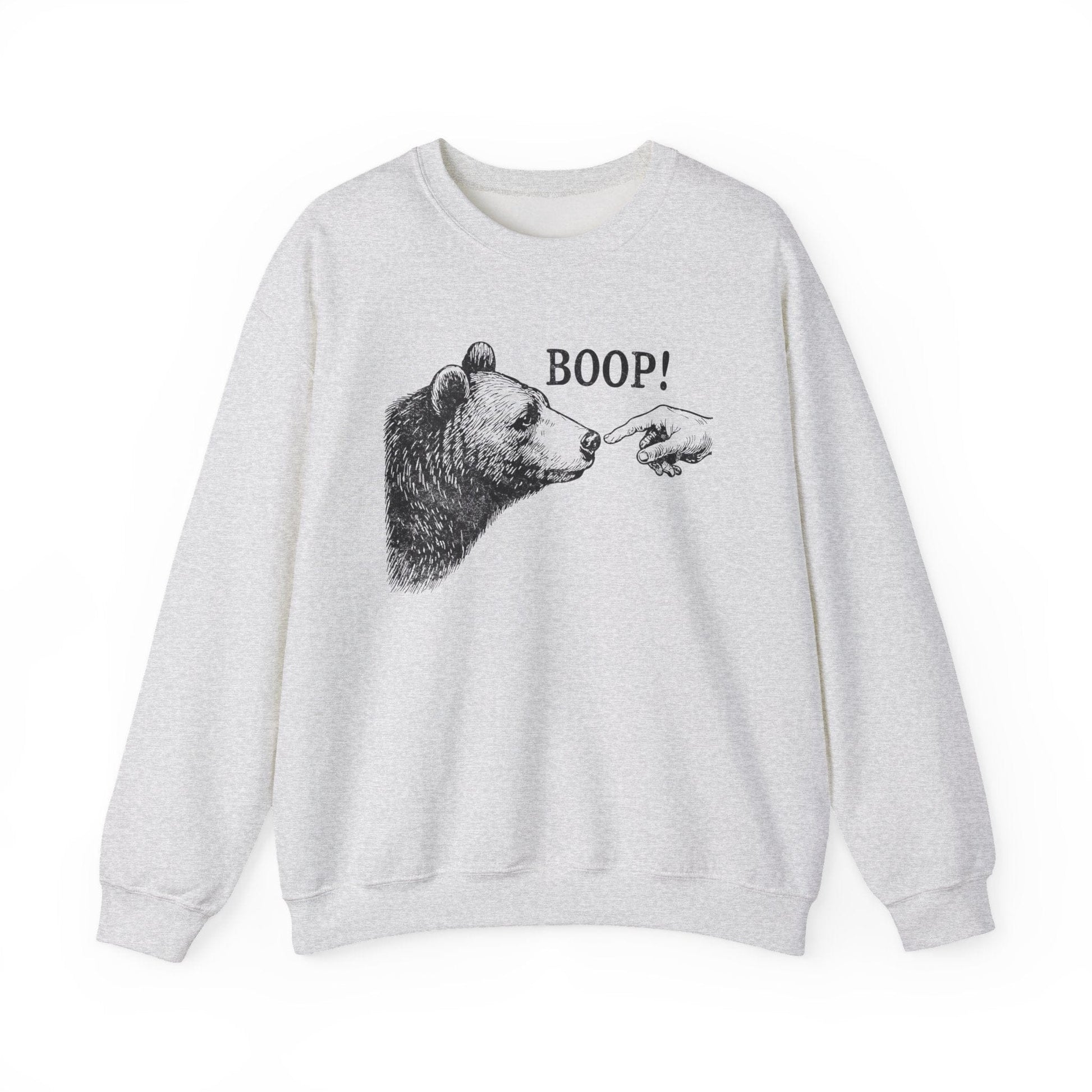 Sweatshirt Ash / S Boop Funny Sweatshirt