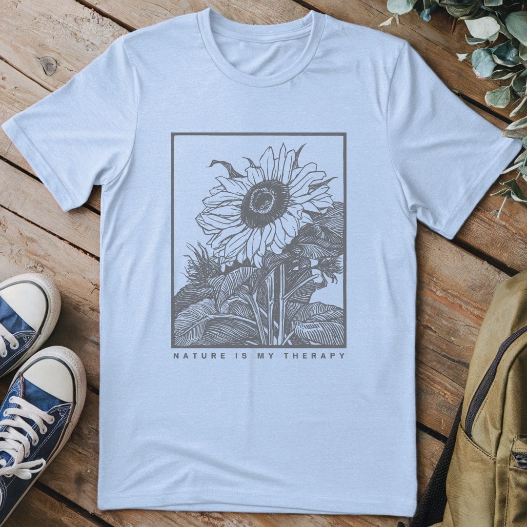 T-Shirt Light Blue / S Nature Therapy T-Shirt