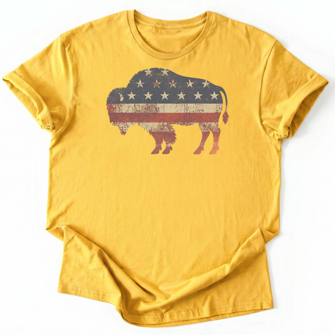 T-Shirt Daisy / S American Bison T-Shirt