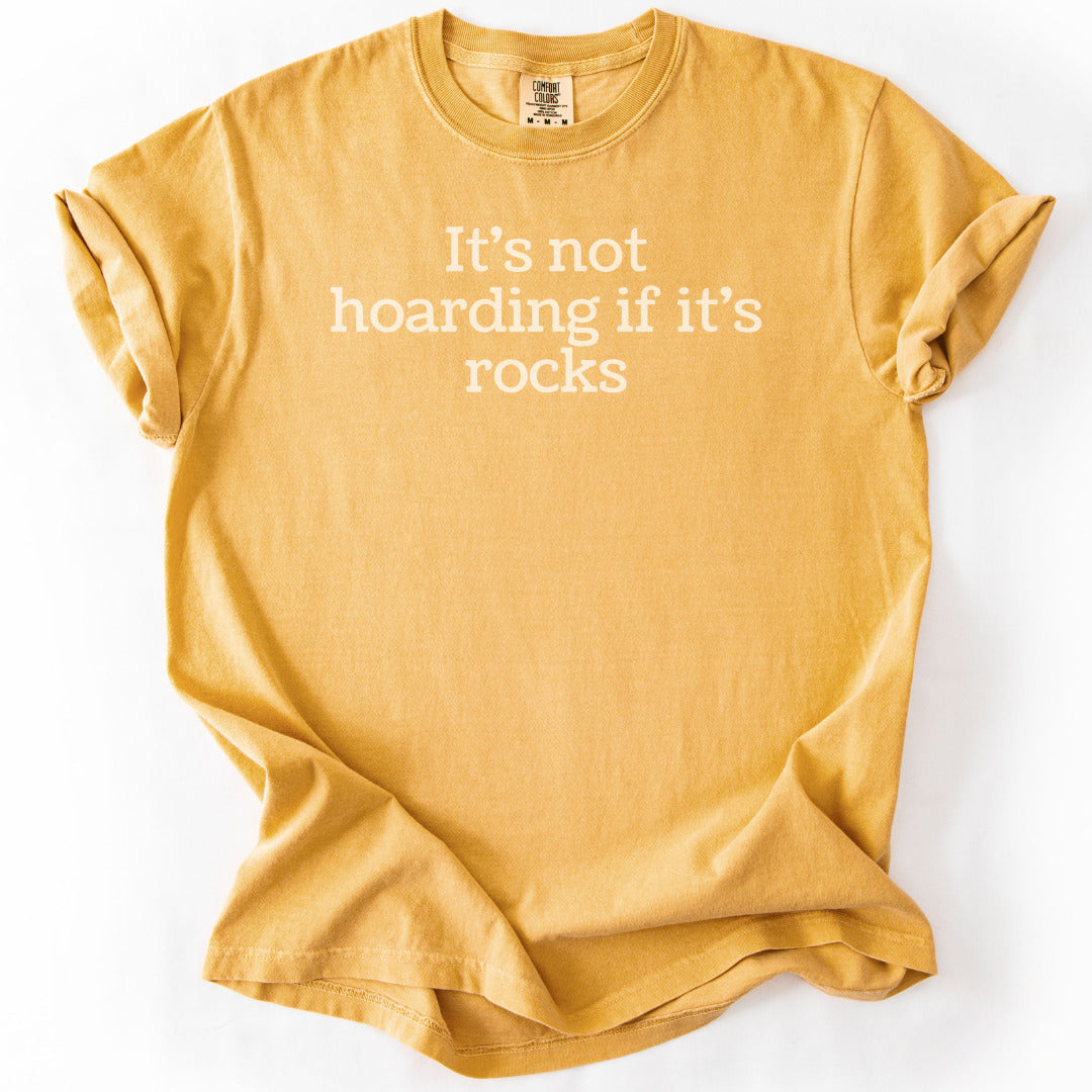 It's Not Hoarding Rocks Funny Premium