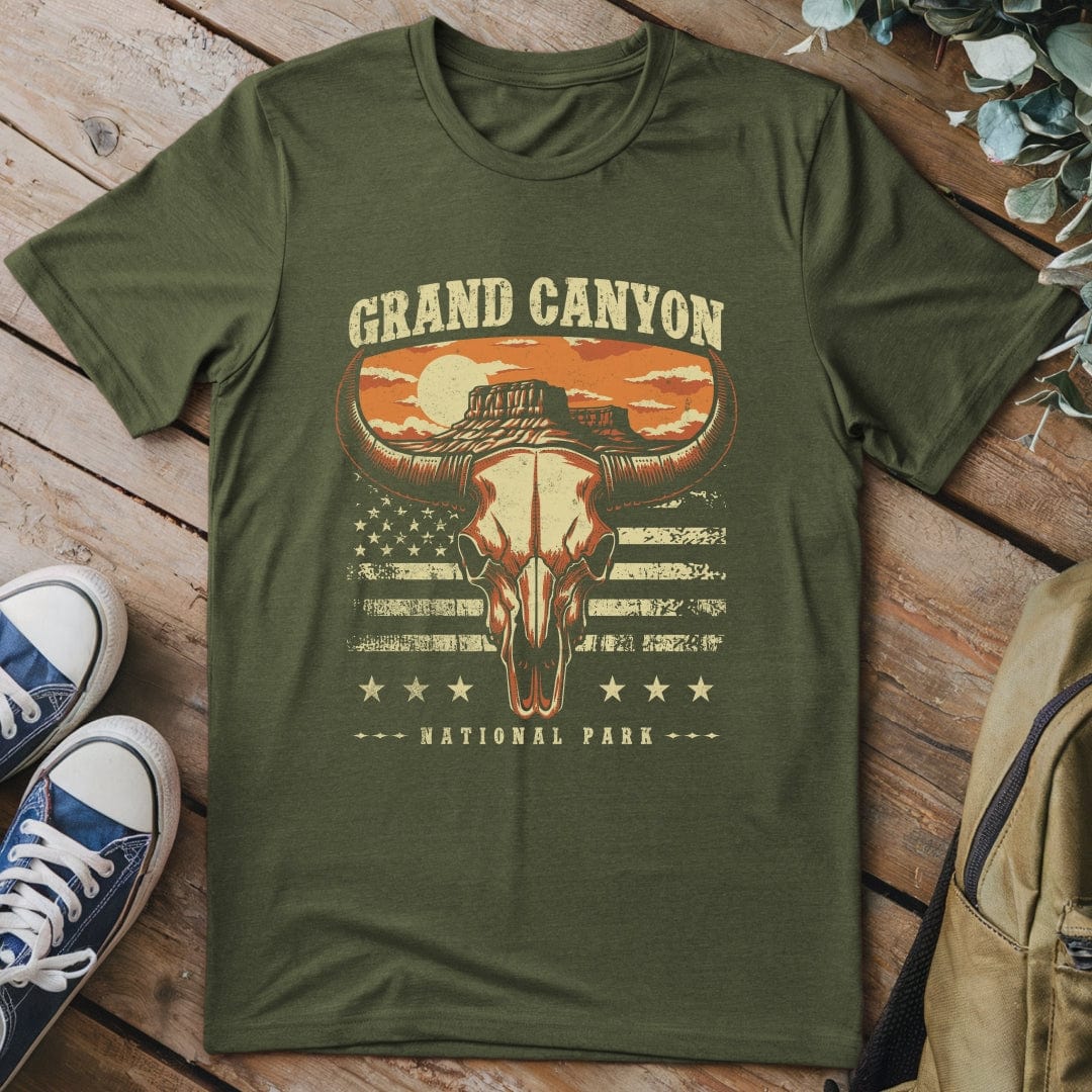 T-Shirt Military Green / S Grand Canyon T-Shirt
