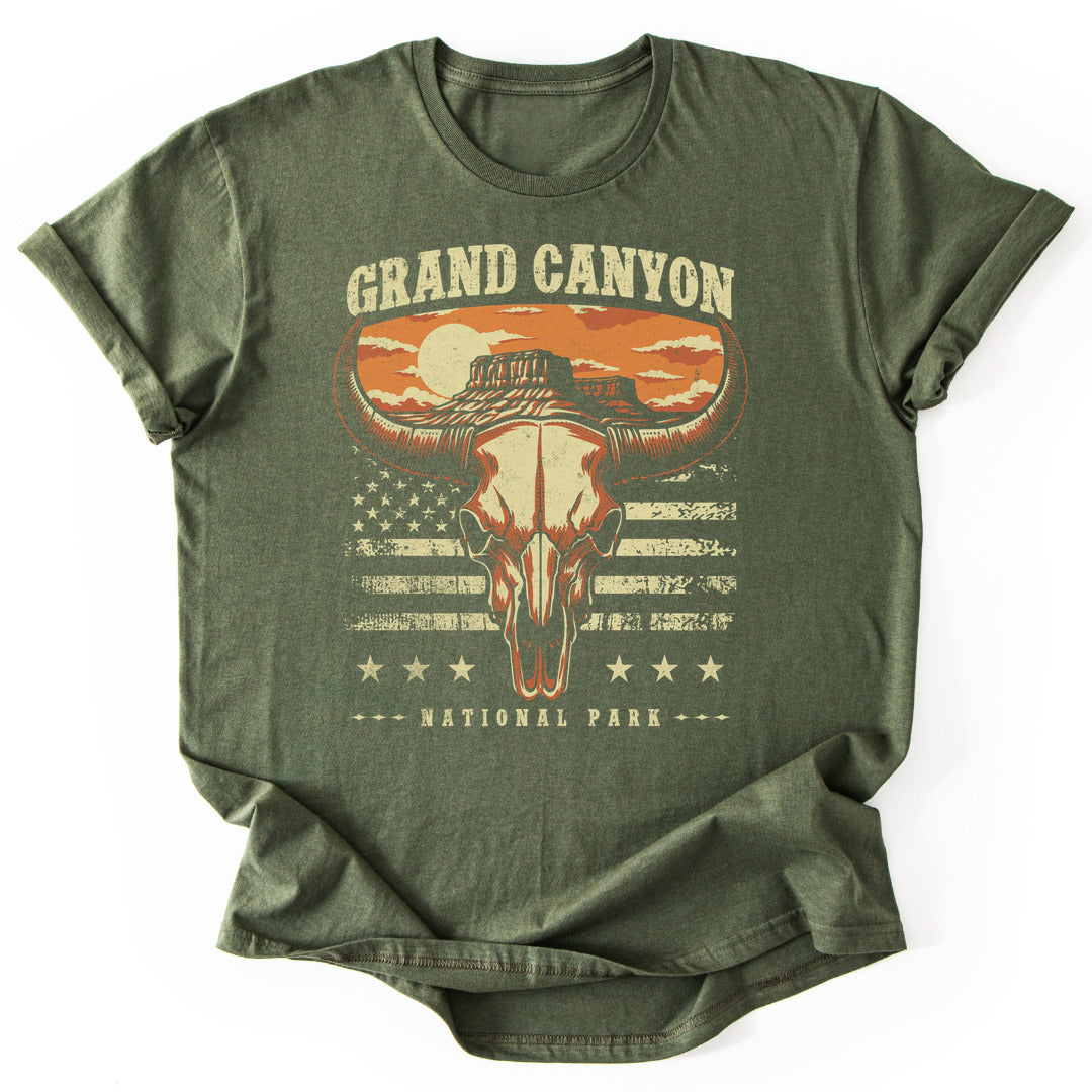 T-Shirt Military Green / S Grand Canyon T-Shirt