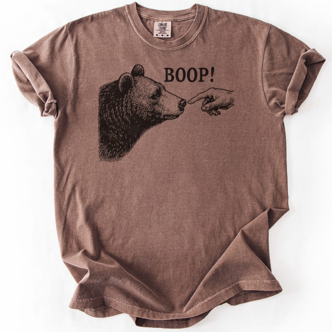 T-Shirt Espresso / S Boop Funny Premium