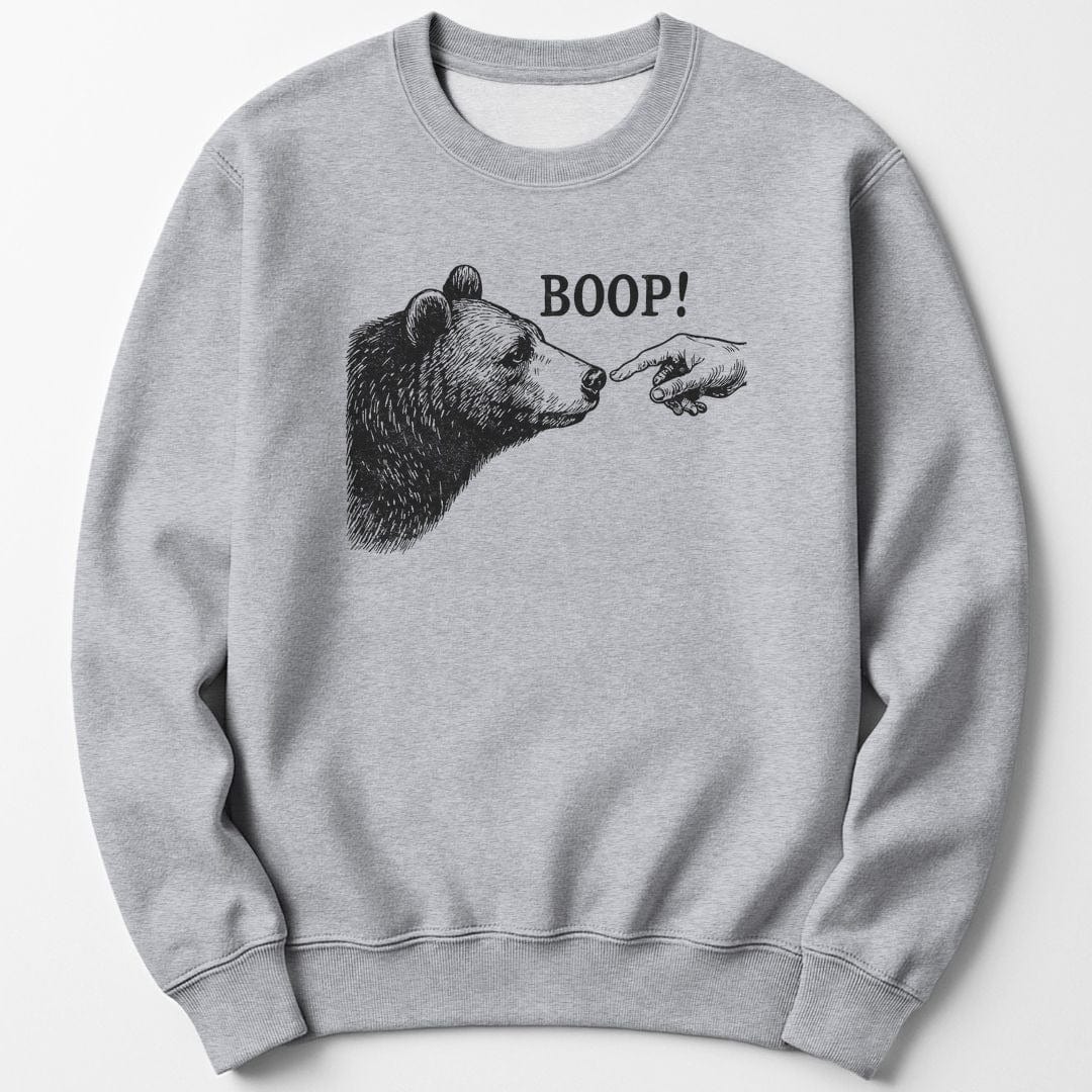 Sweatshirt Sport Grey / S Boop Funny Sweatshirt