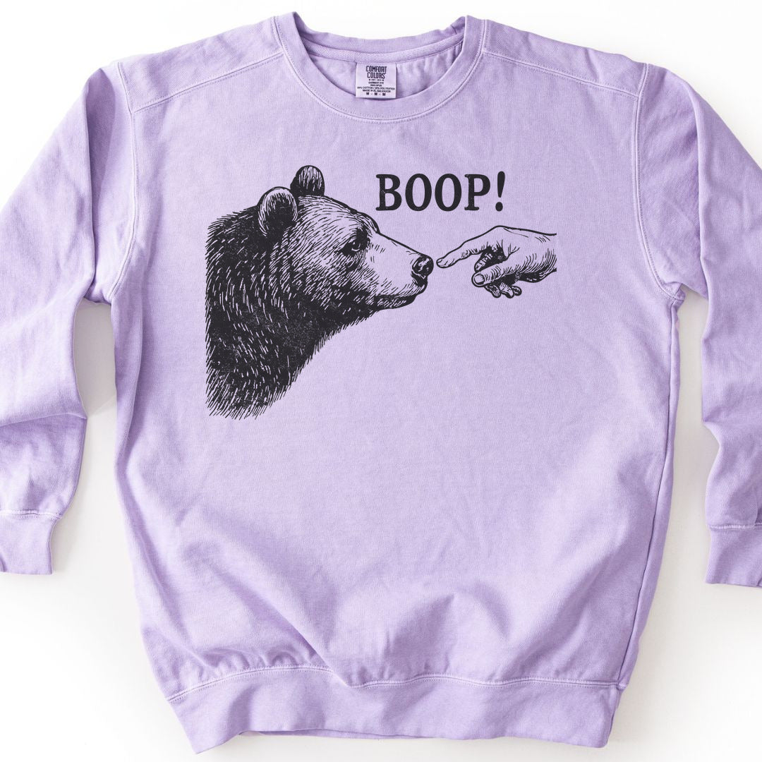 Boop Funny Premium Sweatshirt - Orchid