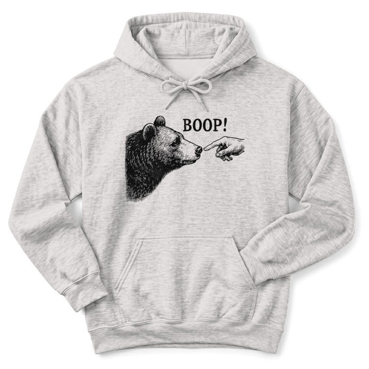 Hoodie Ash / S Boop Funny Hoodie