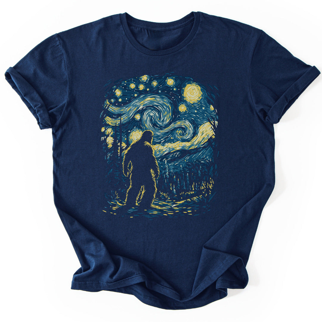T-Shirt Navy / S Bigfoot Art T-Shirt