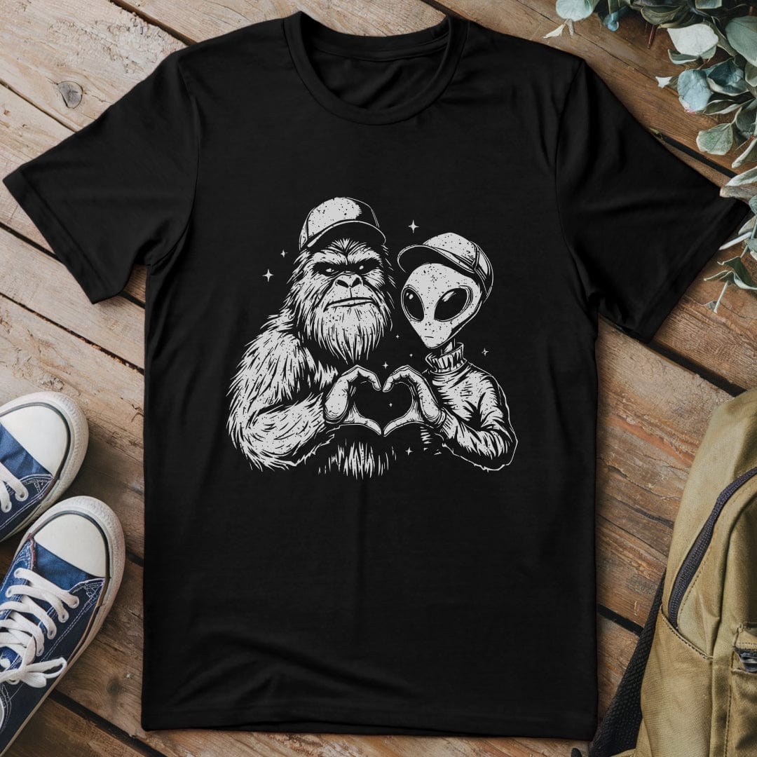 T-Shirt Black / S We Believe Funny T-Shirt
