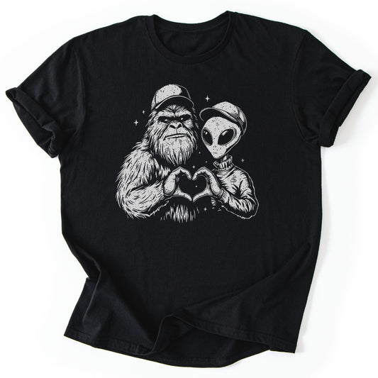 T-Shirt Black / S We Believe Funny T-Shirt