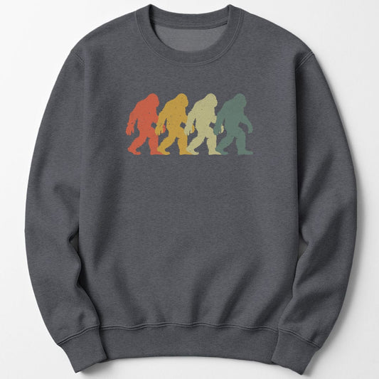 Sweatshirt Dark Heather / S Walkin’ with Legends Bigfoot Sweatshirt