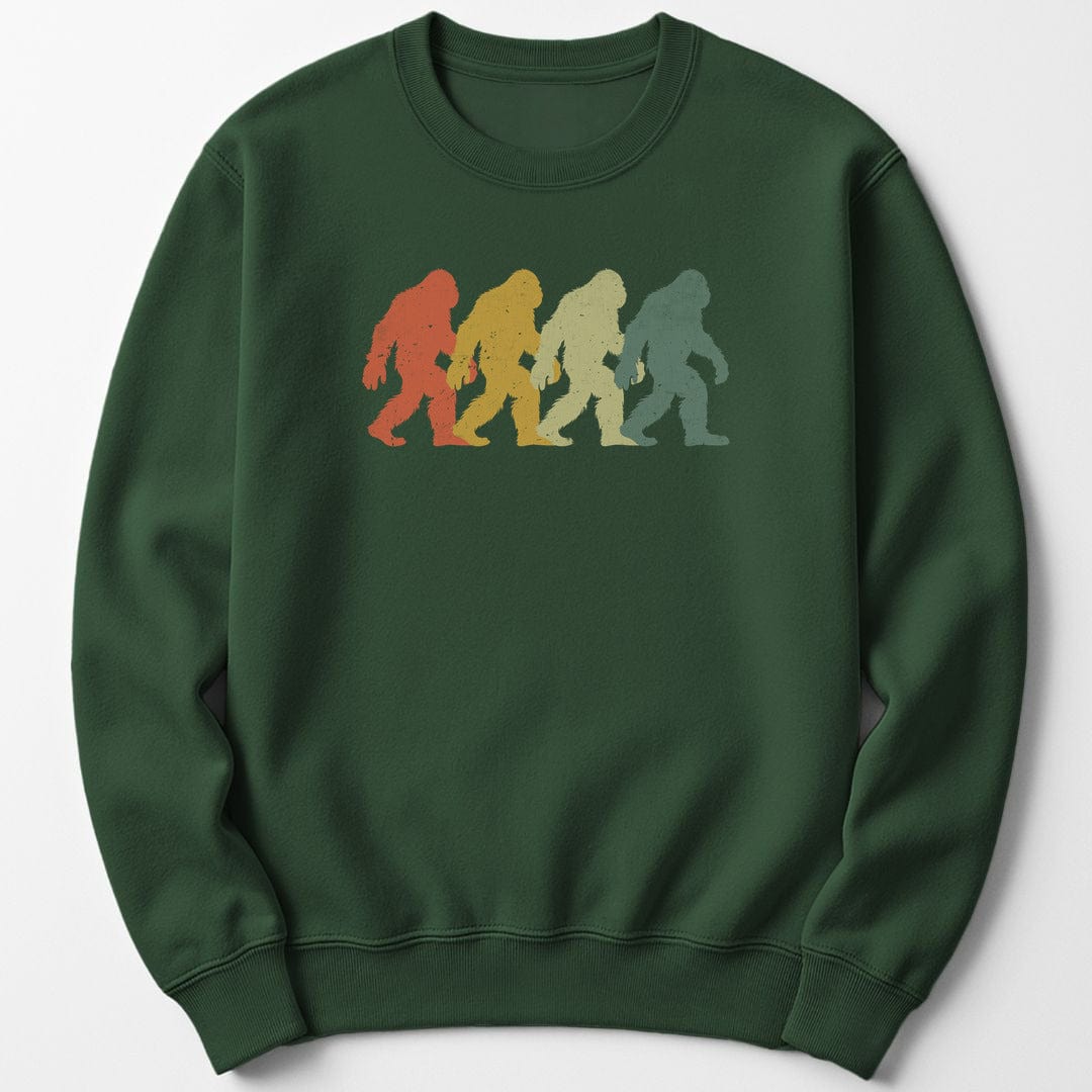 Sweatshirt Forest Green / S Walkin’ with Legends Bigfoot Sweatshirt