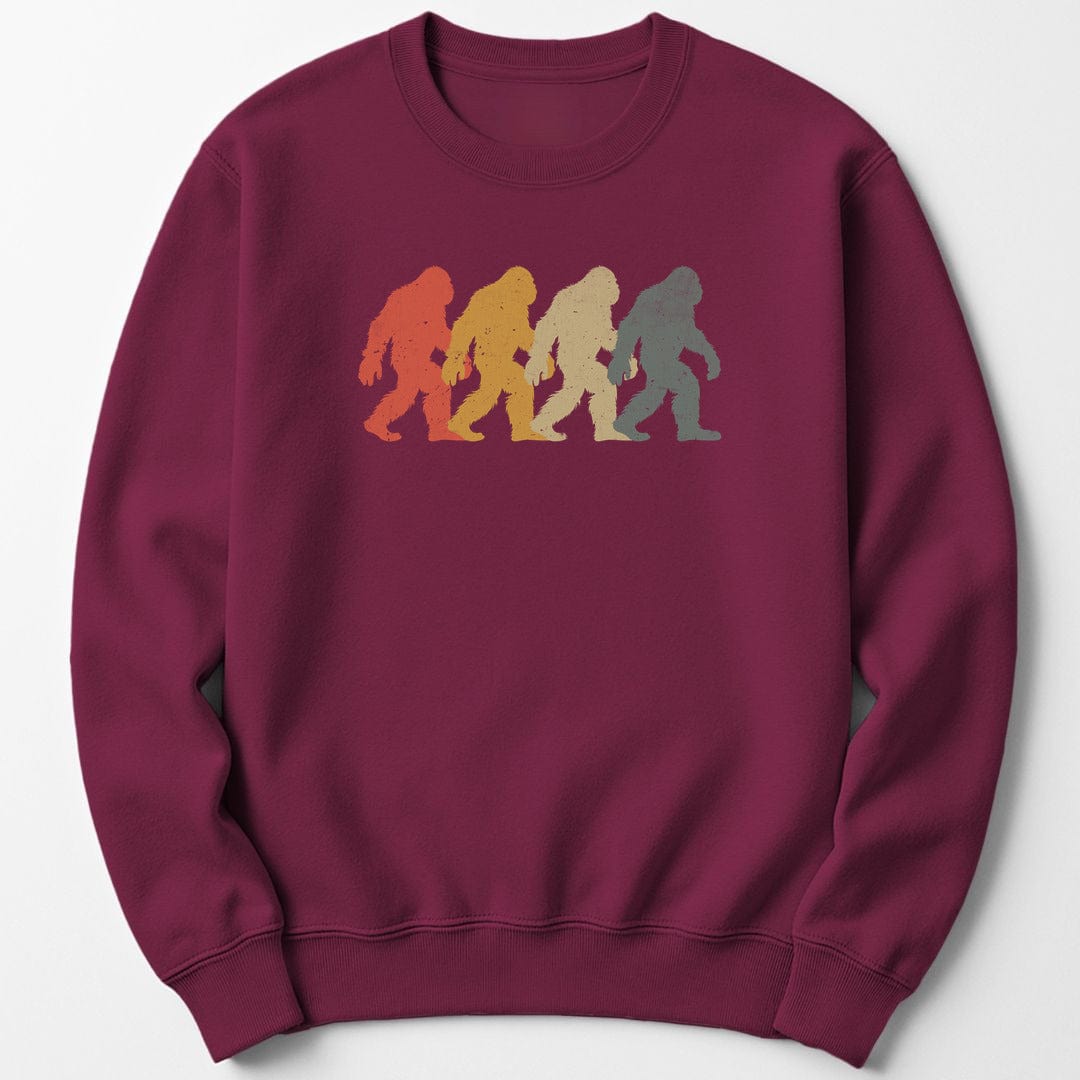 Sweatshirt Maroon / S Walkin’ with Legends Bigfoot Sweatshirt
