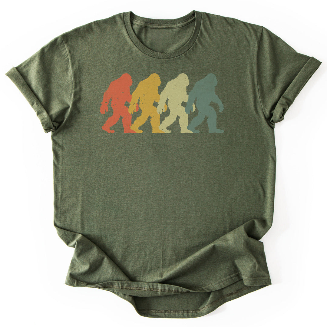T-Shirt Military Green / S Walkin’ with Legends Bigfoot T-Shirt