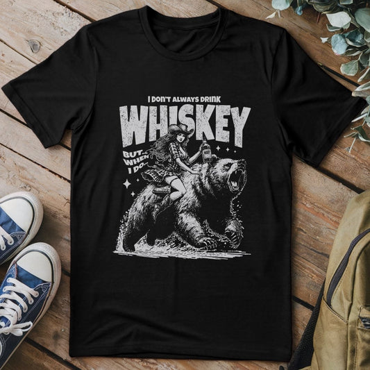 T-Shirt Black / S Whiskey Funny T-Shirt